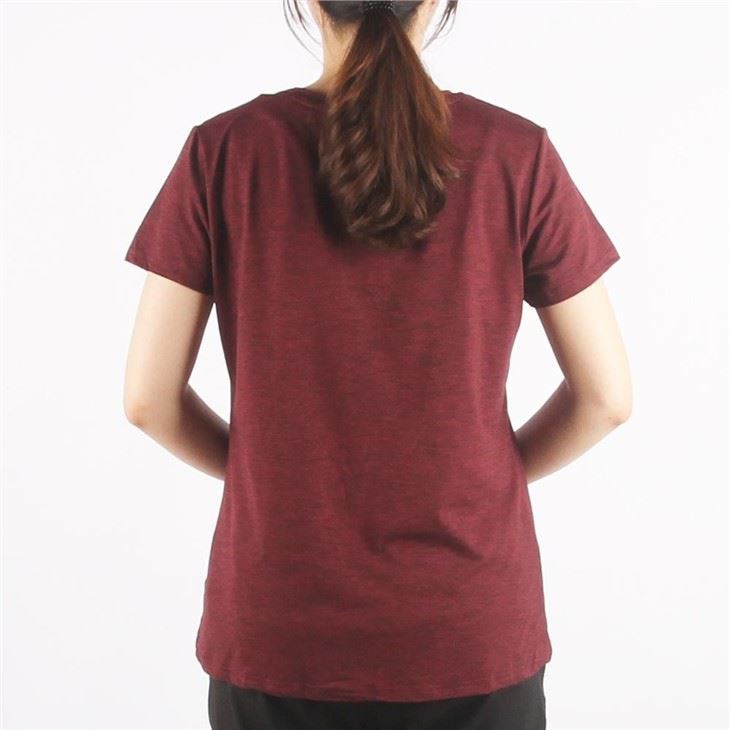 Ladies 4 way spandex  active Quit dry tee (9)