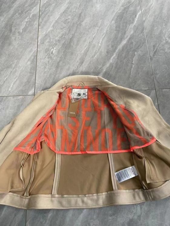 Women's Sueded Casual Cycle Bomber Jacket